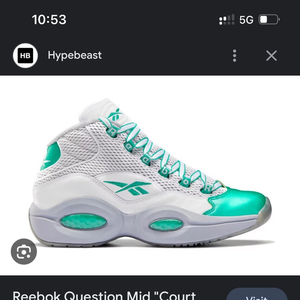 Brand New Allen Iverson's shoes 9.5